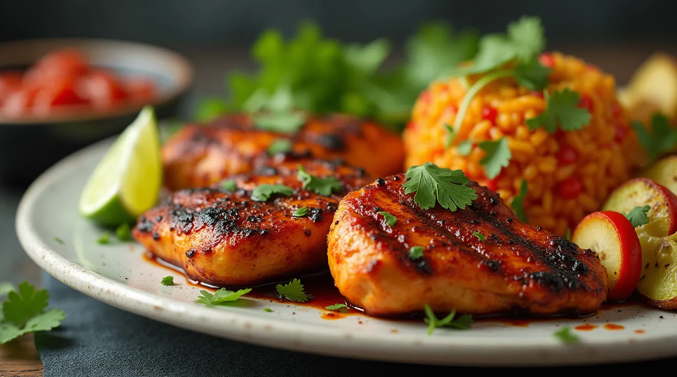 San Antonio Grilled Red Pepper Mexican Chicken Marinade Recipe