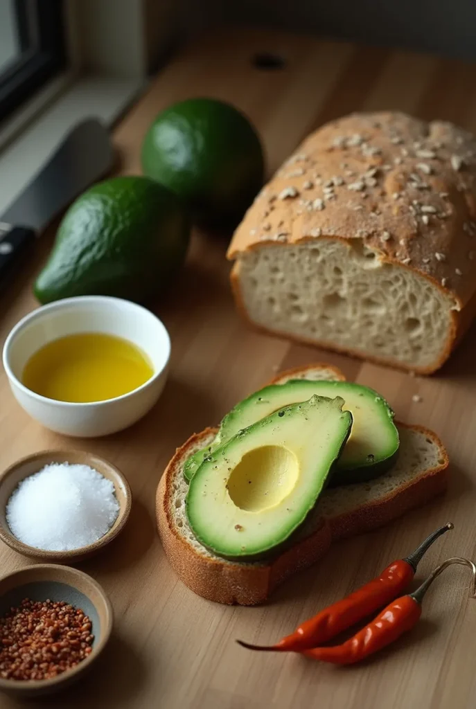 Ingredients for Your Avocado Toast Recipe