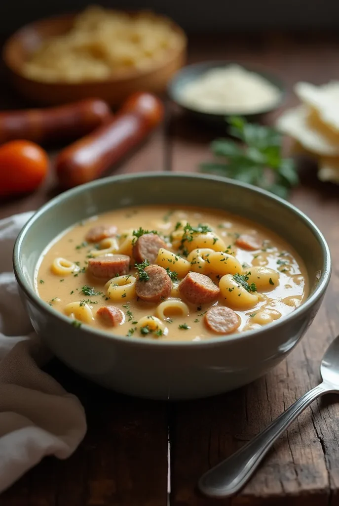 Introduction to Creamy Parmesan Italian Sausage Ditalini Soup