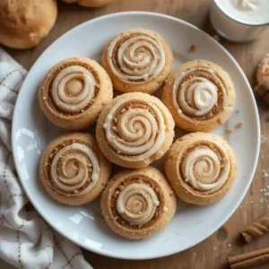 Soft and Chewy Cinnamon Roll Sugar Cookies