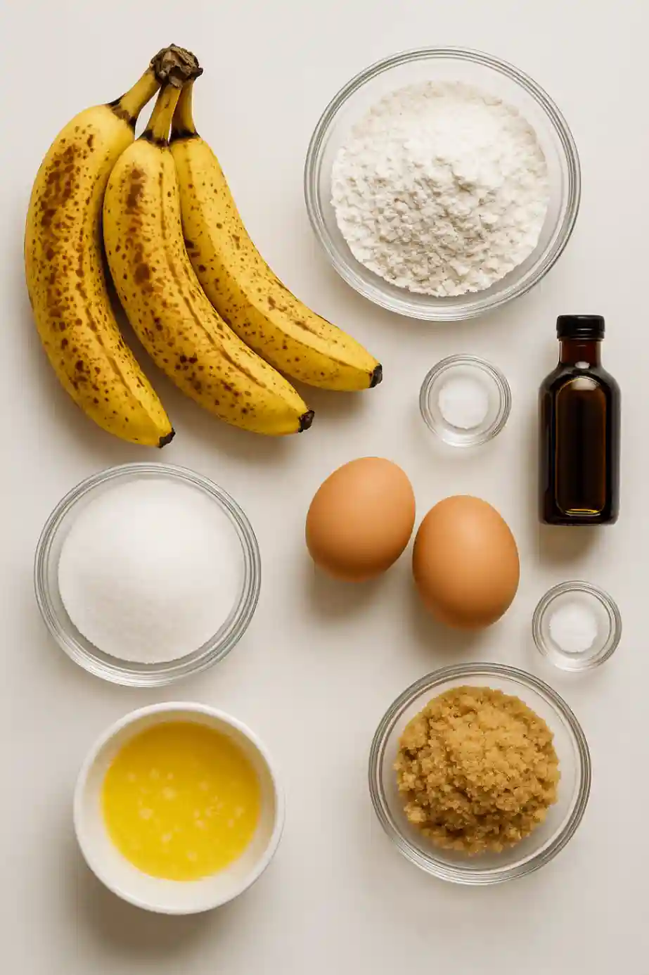 easy banana bread recipe Ingredients