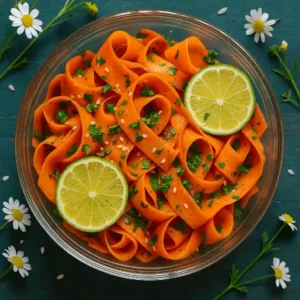 Carrot Ribbon Salad recipe
