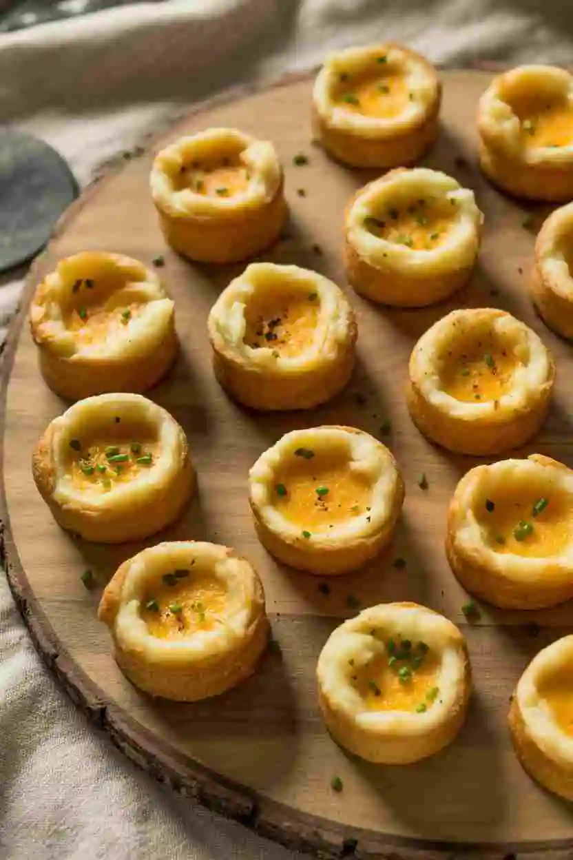 Crispy Golden Mashed Potato Cheese Puffs