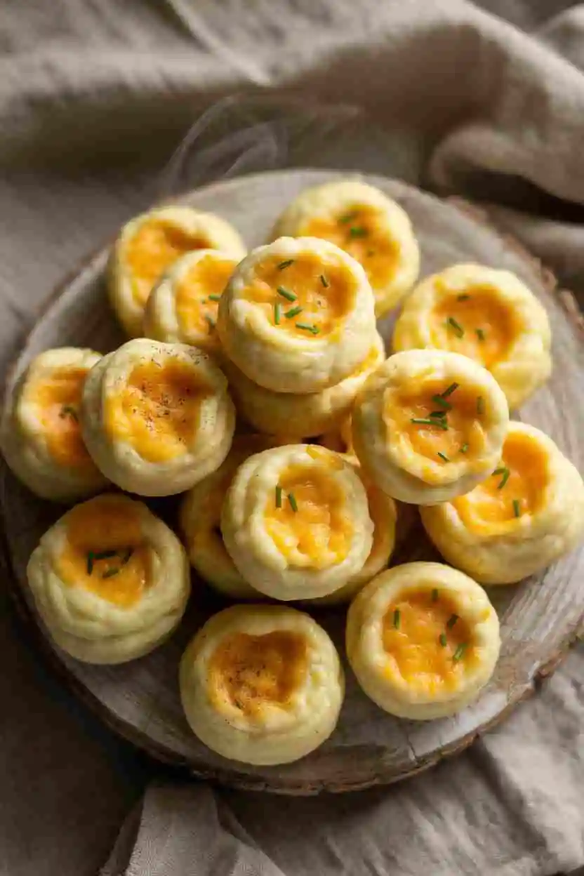 Mashed Potato Cheese Puffs Made with Love